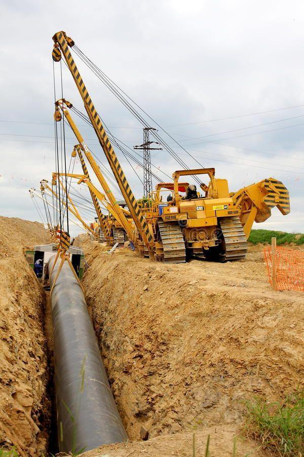 water pipeline construction